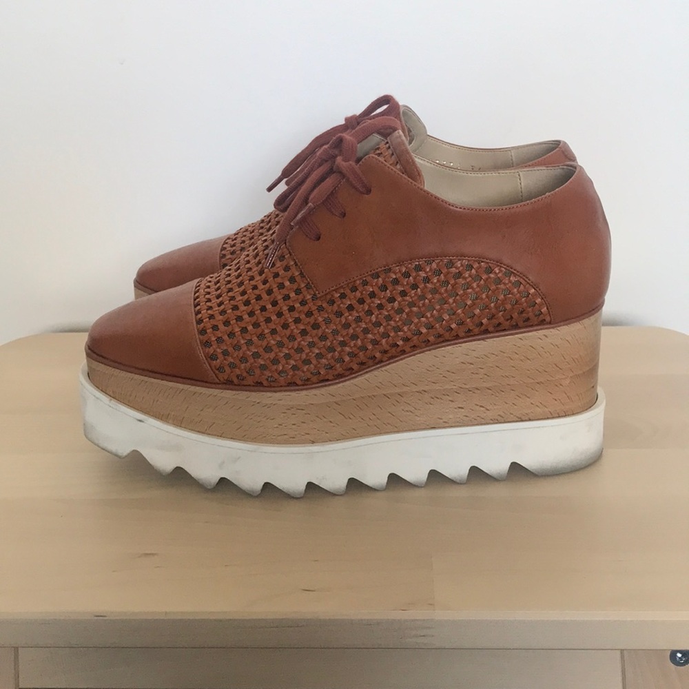 Stella McCartney Elyse lace up platform